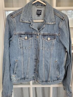 GAP Light Blue Denim Jacket - Classic Jean Jacket Womans Size XS